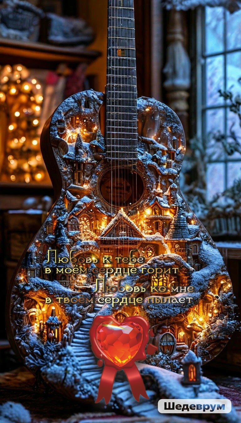 Новогодняя гитара