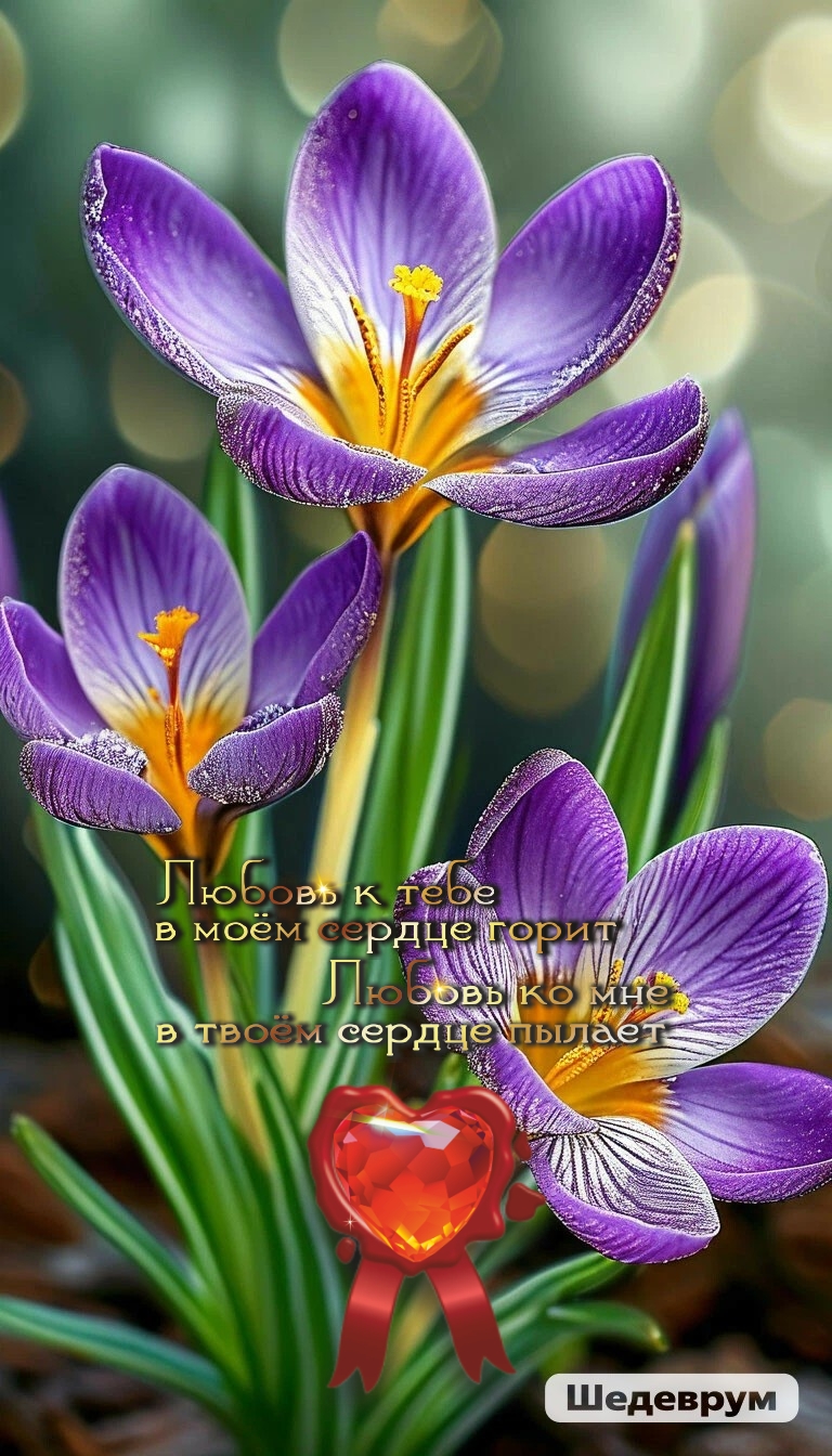 Первые цветы