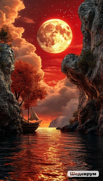 Красное полнолуние