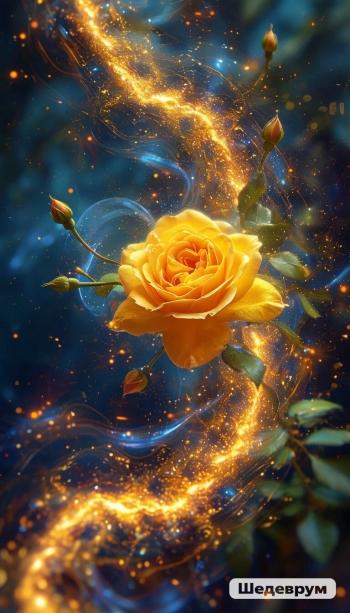 Жёлтая роза