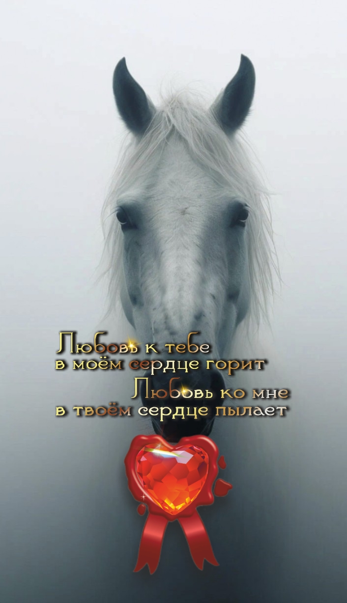 Лошадь символ силы и уверенности