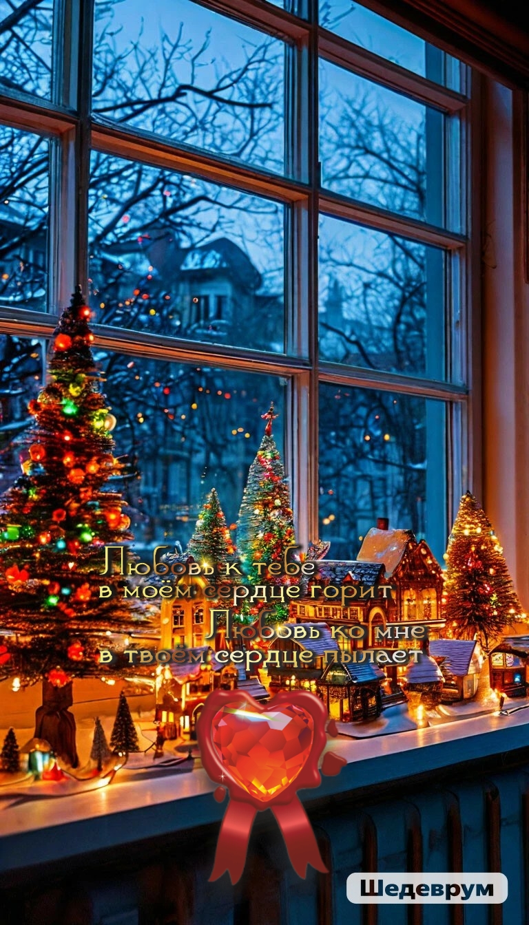 Городок на окне