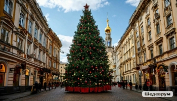 Царь-ёлка в городе