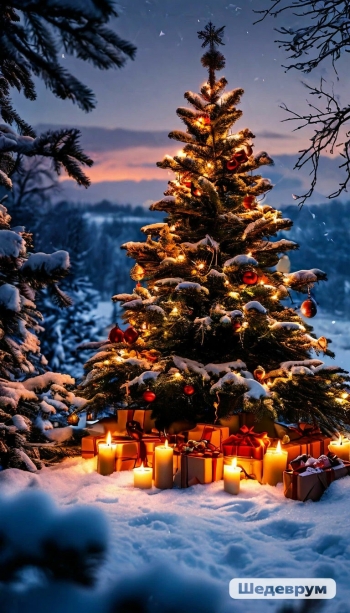 Новый год в лесу