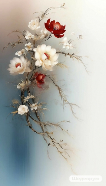 Ветвь с цветами