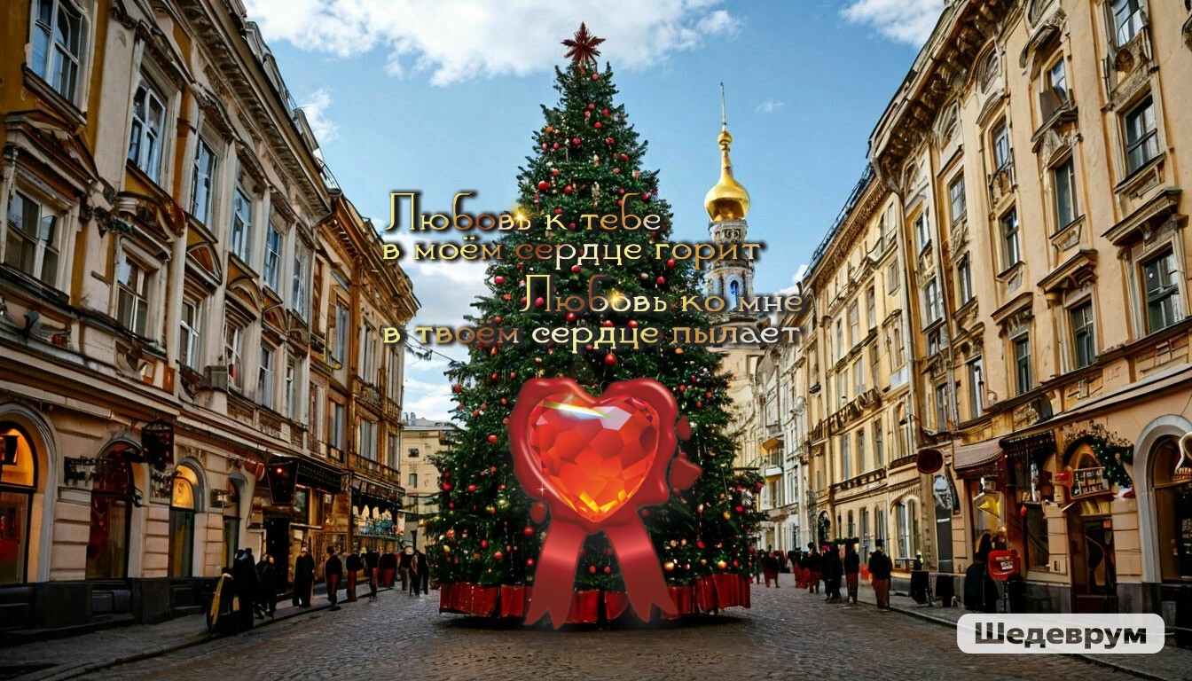 Царь-ёлка в городе