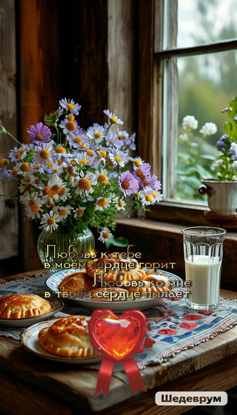 Завтрак в деревне