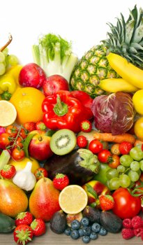 Овощи являются обязательными в рационе питания.