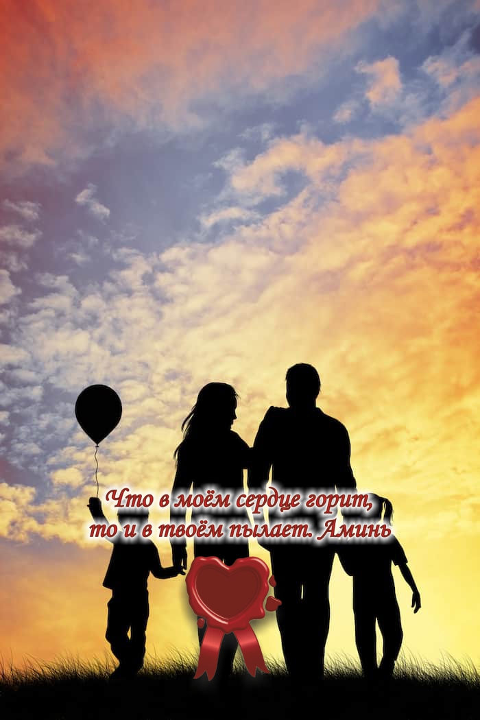 В семейной жизни самый важный винт &ndash; это любовь.