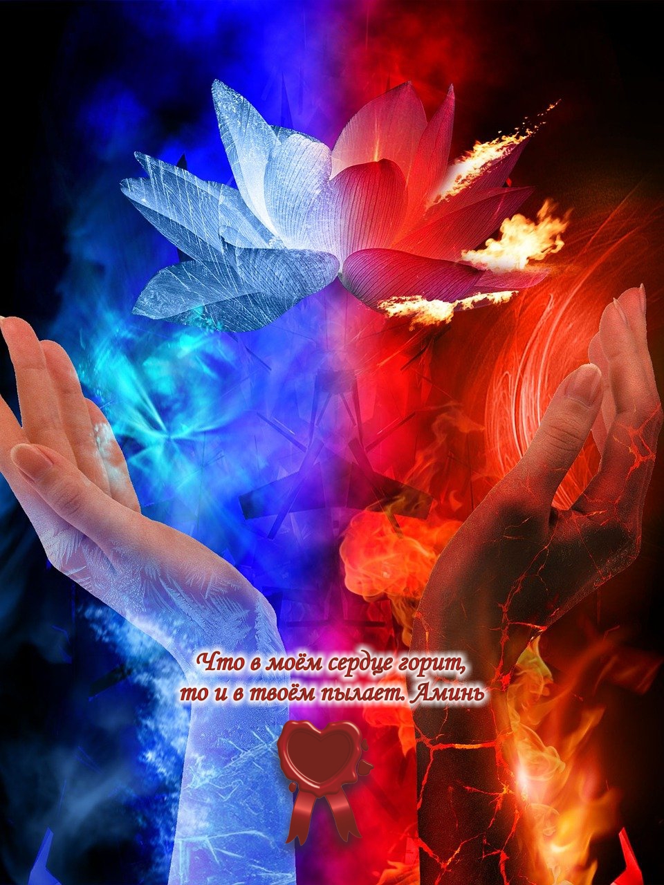 Верность не делится надвое.