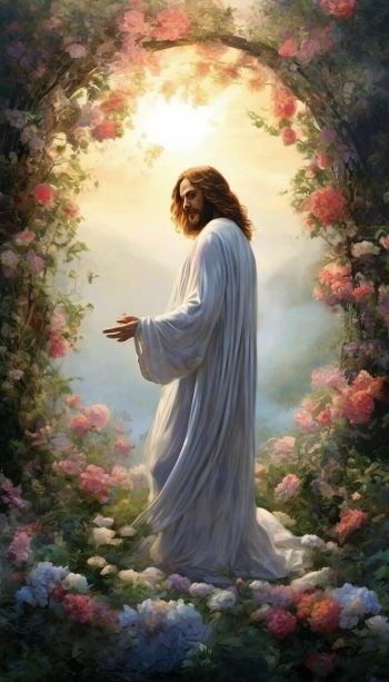 Иисус в райском саду