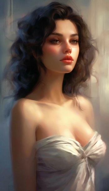 Юная красавица