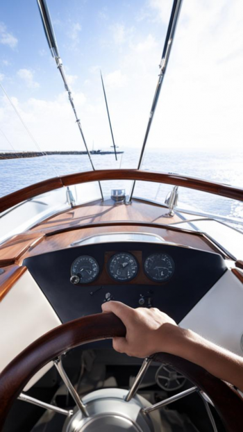 Штурвал моей яхты