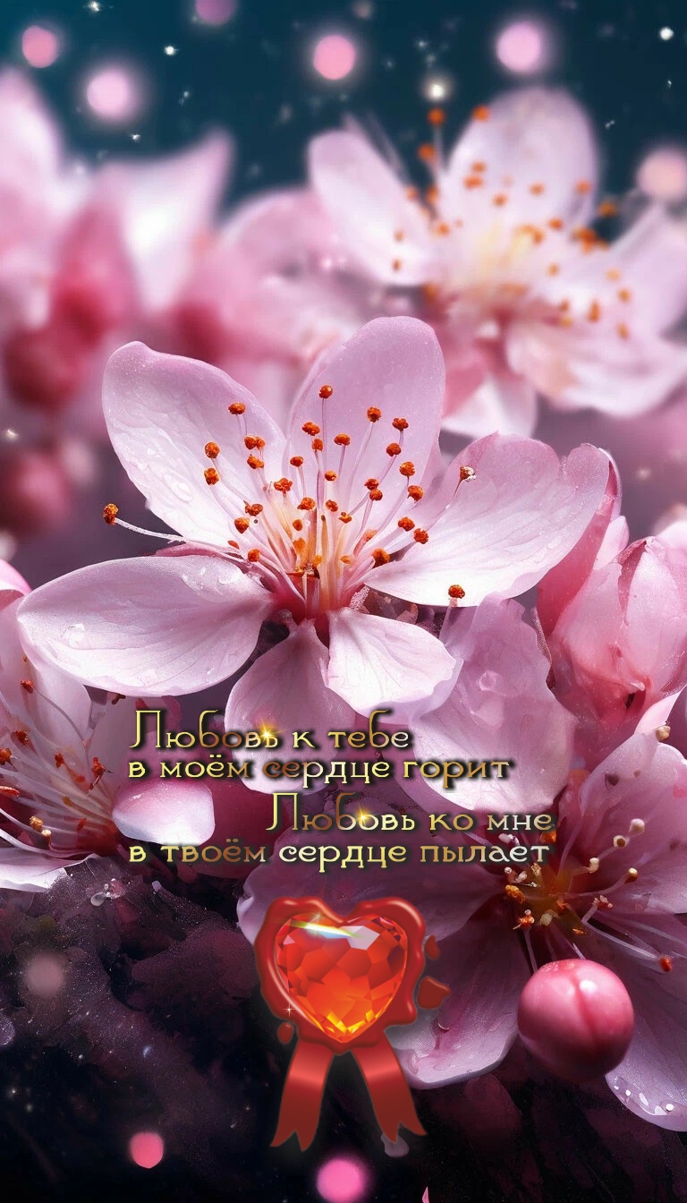 Розовые цветы