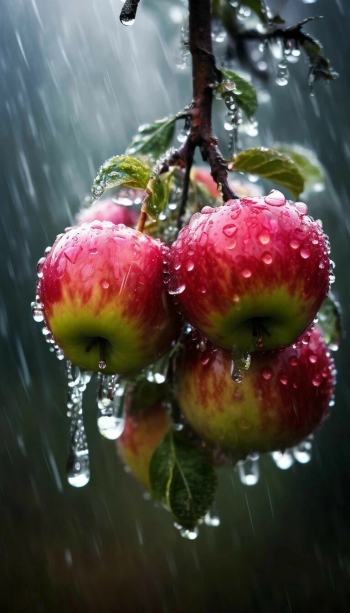 Яблочный урожай