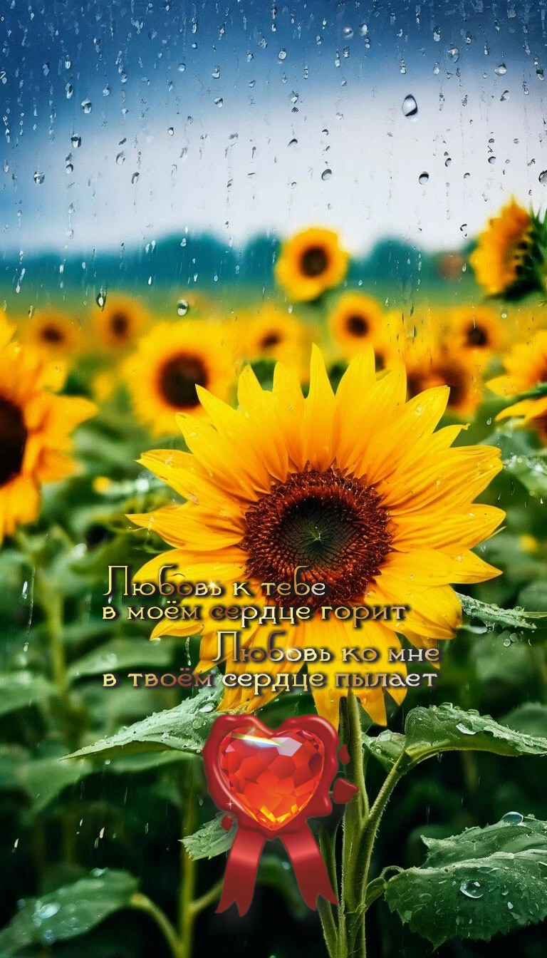 Подсолнухи