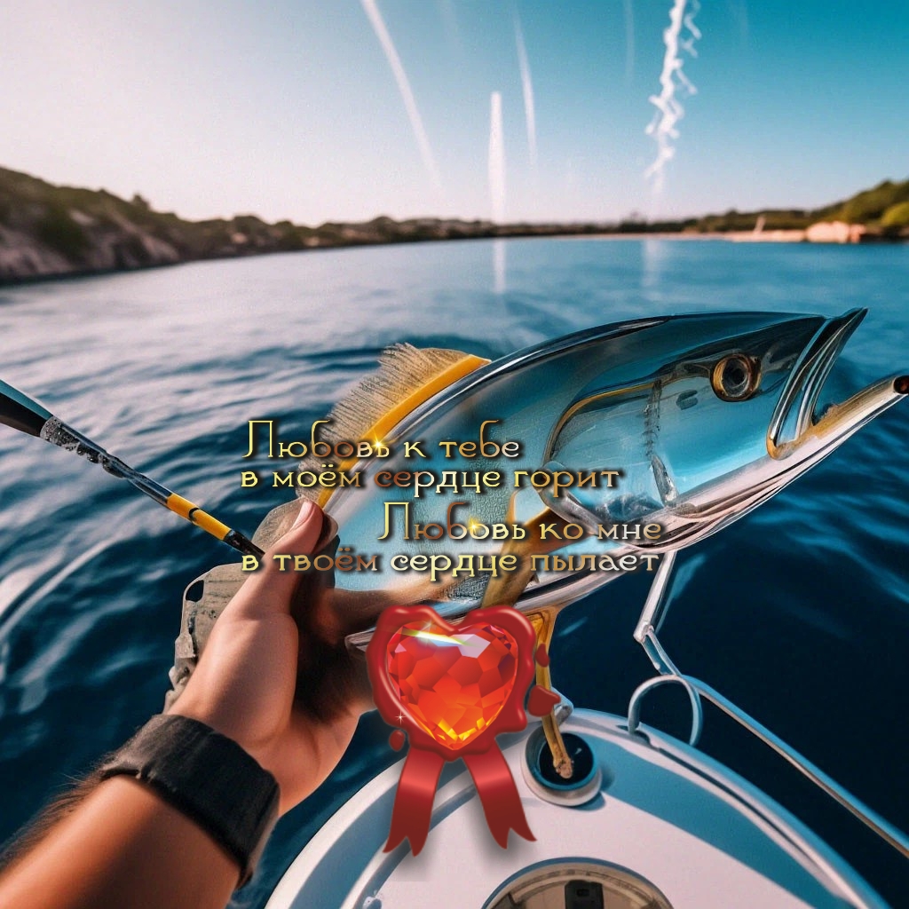 Улов на личной яхте