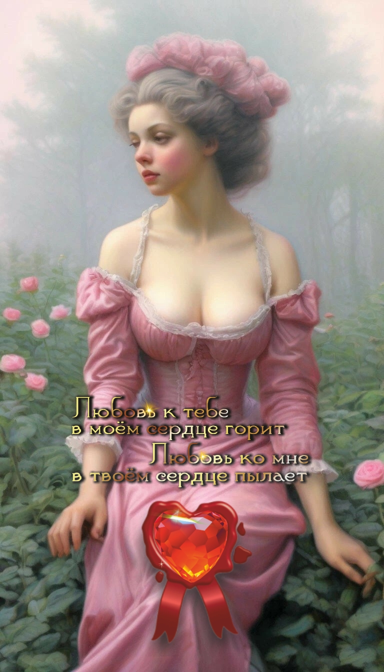 Девушка в розовом