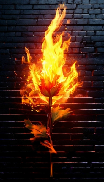 Огненный цветок