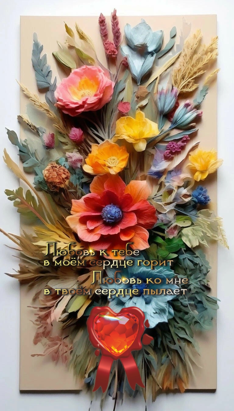 Цветочное пано