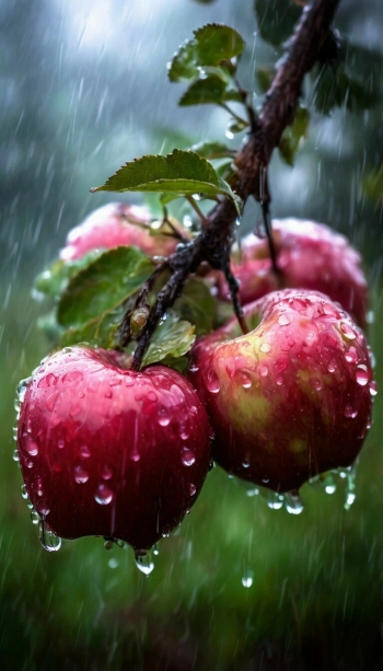 Яблочный урожай