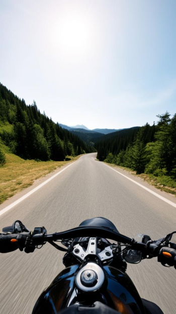 Скорость на байке