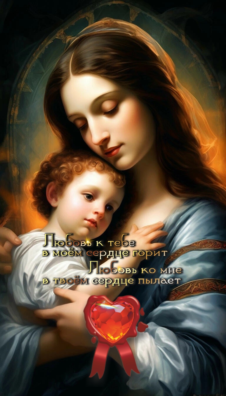 Мария с младенцем