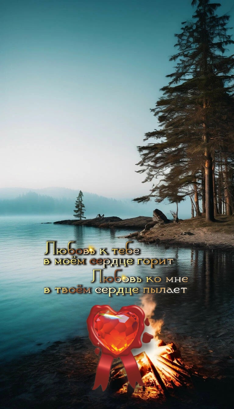 Костер на отдыхе