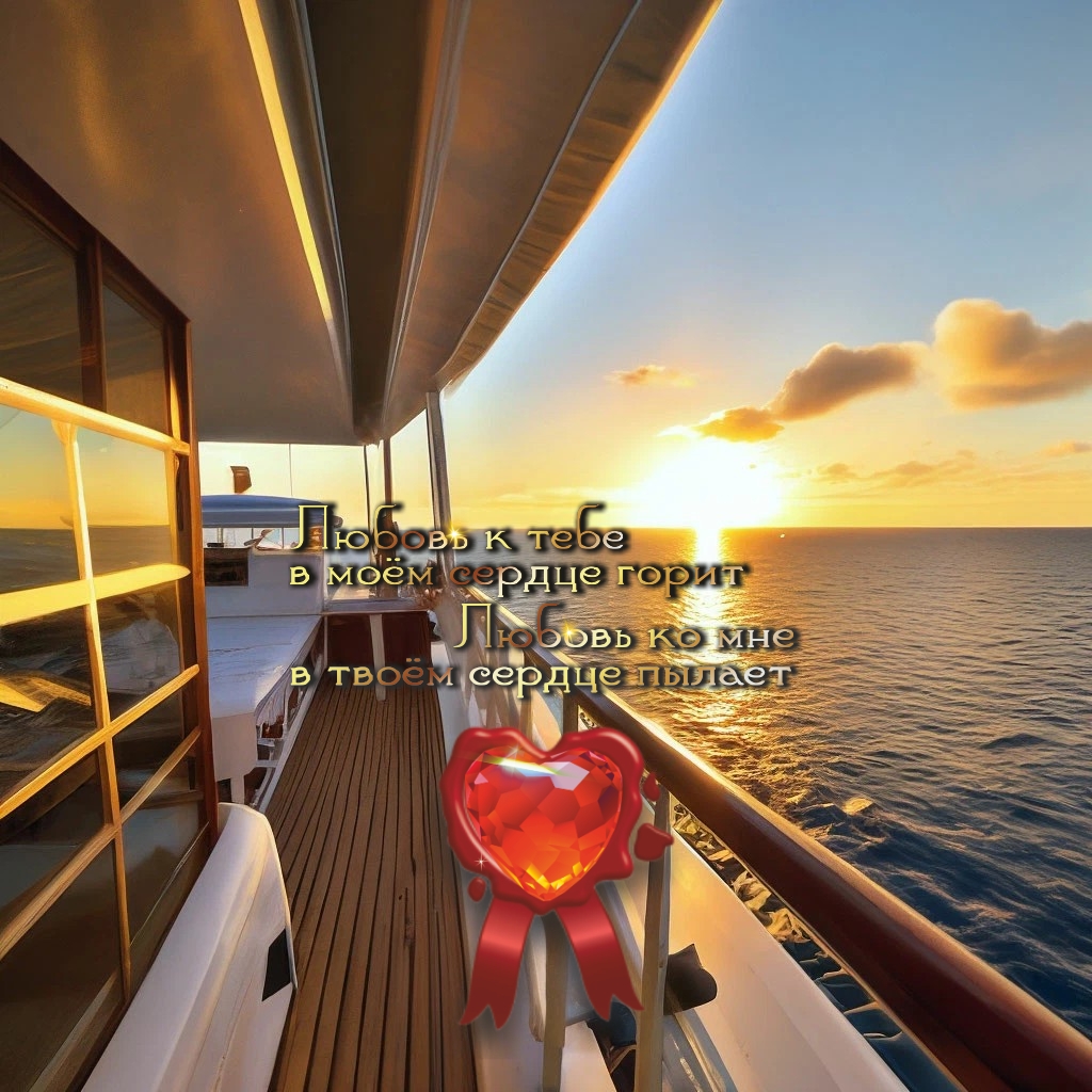 Встречаем рассвет на яхте