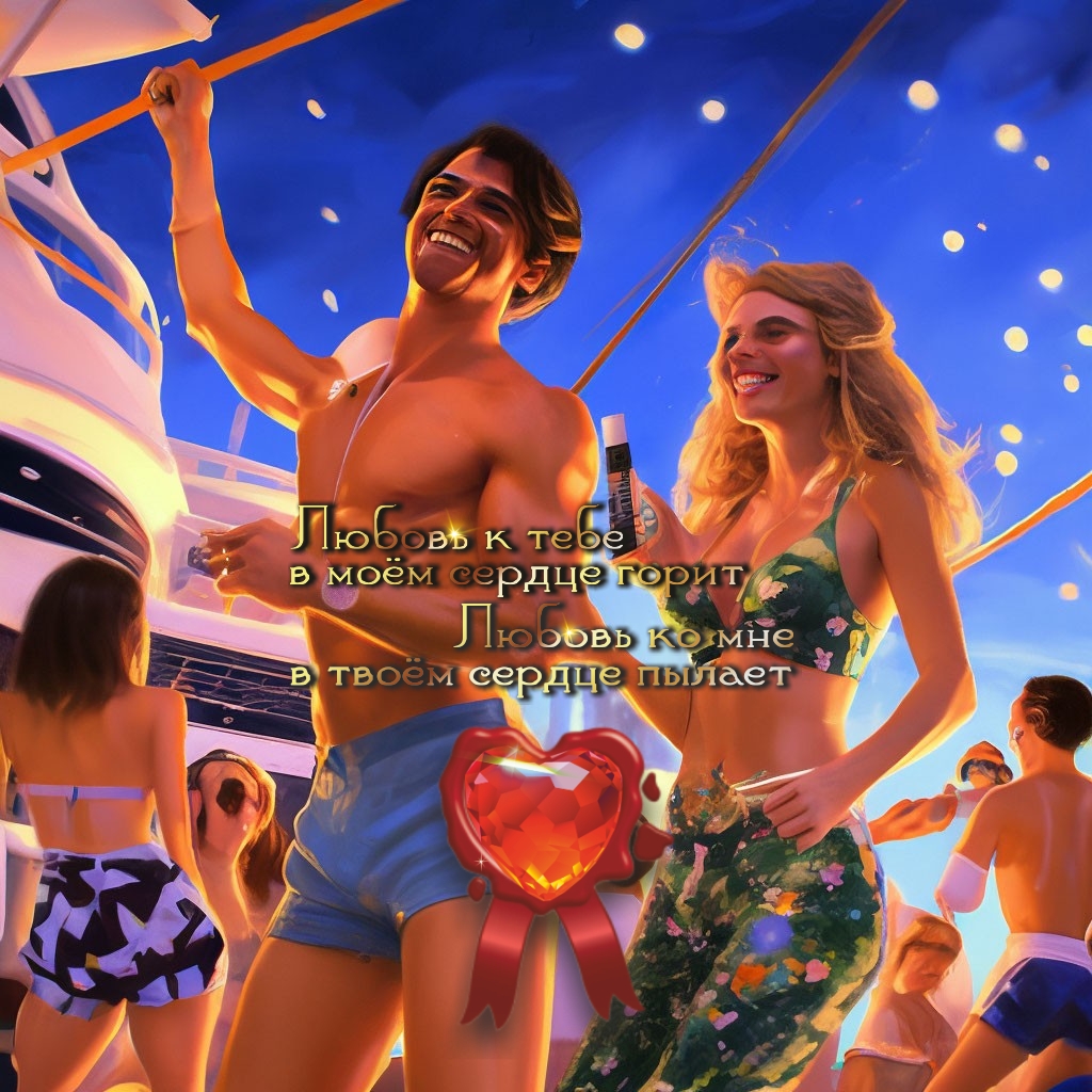 Дискотека на яхте