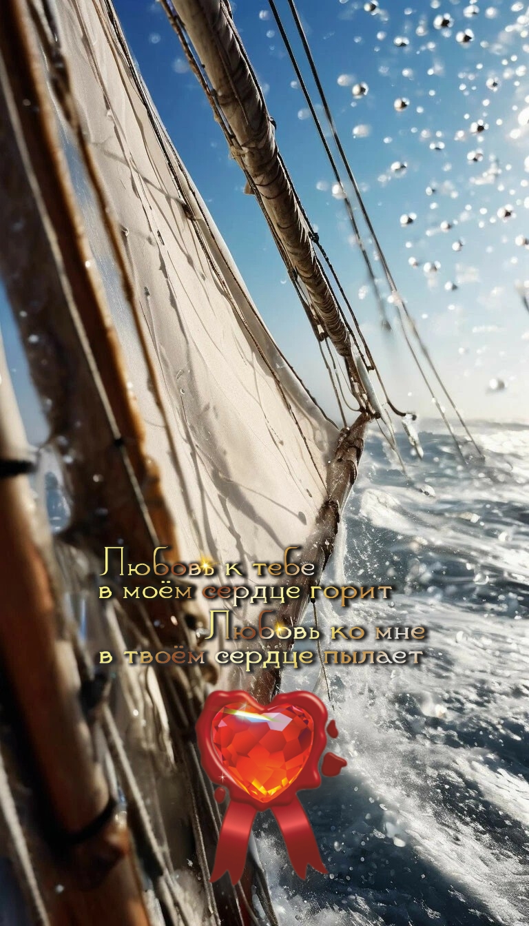 На парусной яхте