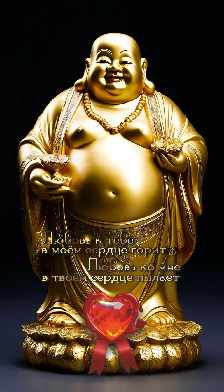 Золотая фигурка Хотей